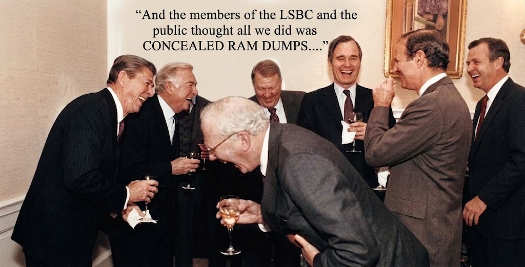 LSBC doing more than concealed RAM Dumps